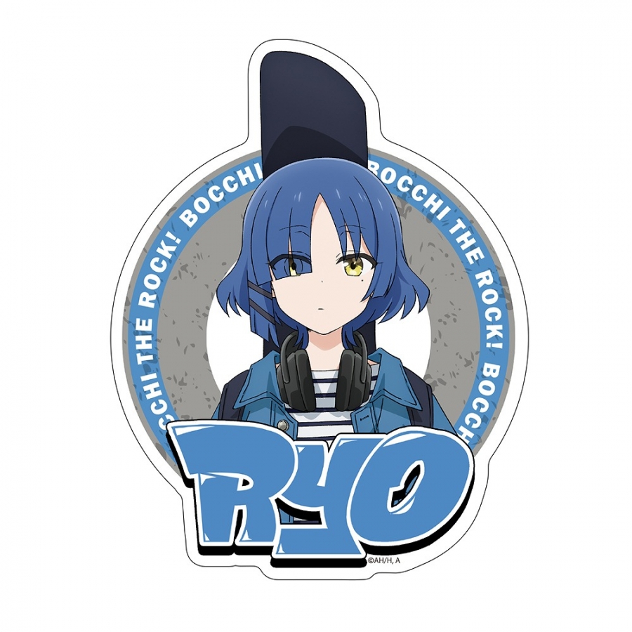 アニメ「ぼっち・ざ・ろっく!」 描き下ろし 山田リョウ 屋外対応ステッカー ストリートファッションVer. 画像 2 | AniSmile