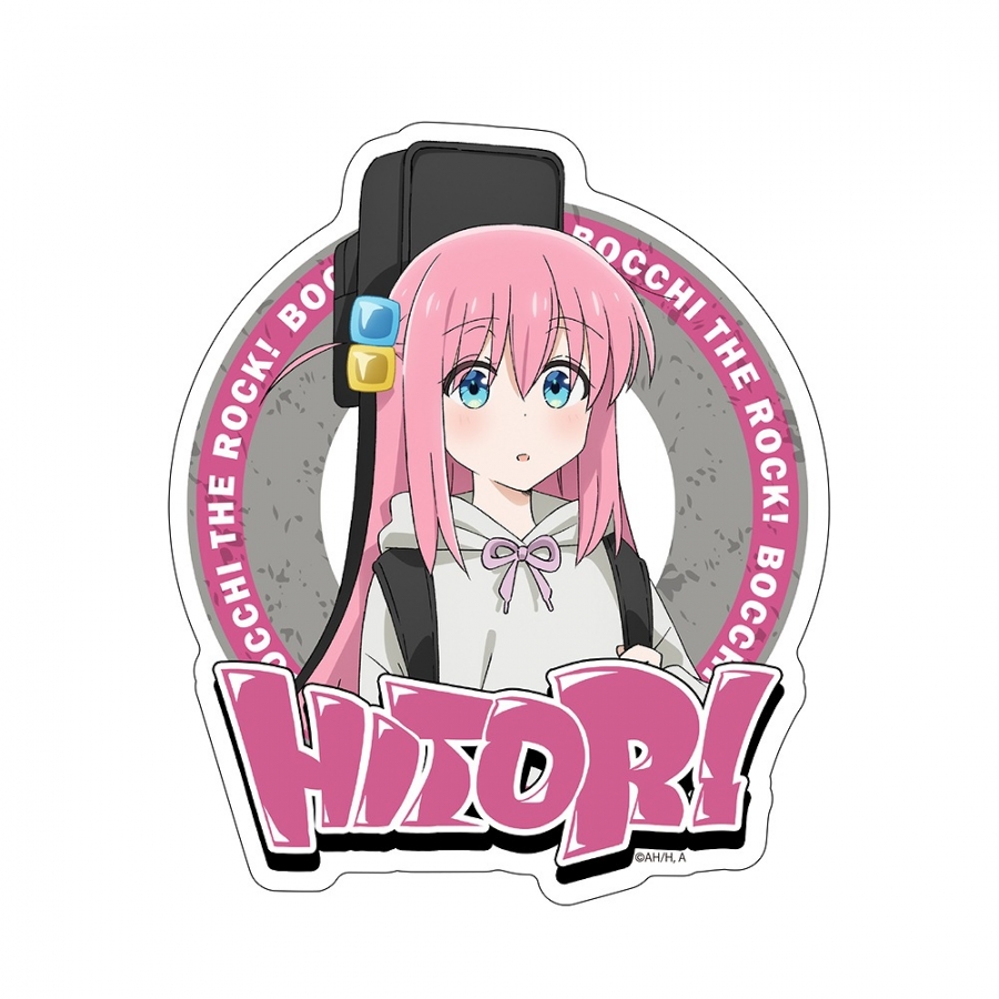 アニメ「ぼっち・ざ・ろっく!」 描き下ろし 後藤ひとり 屋外対応ステッカー ストリートファッションVer. 画像 2 | AniSmile