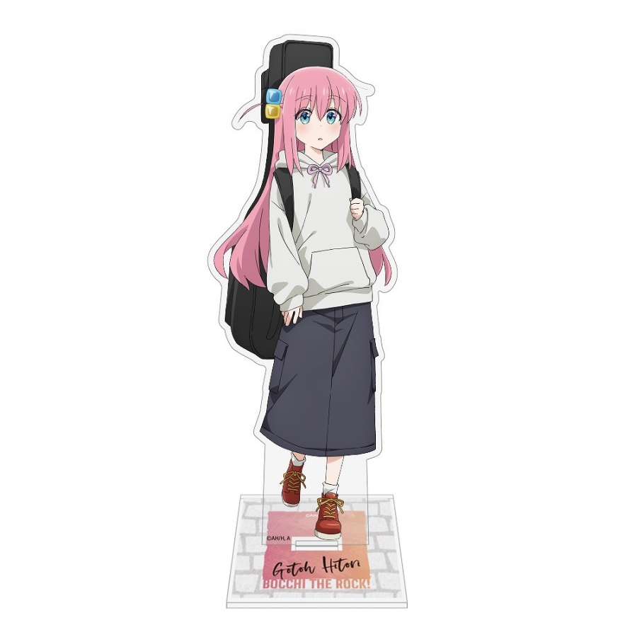 アニメ「ぼっち・ざ・ろっく!」 描き下ろし 後藤ひとり アクリルスタンド(大) ストリートファッションVer. - 公式商品画像 | AniSmile