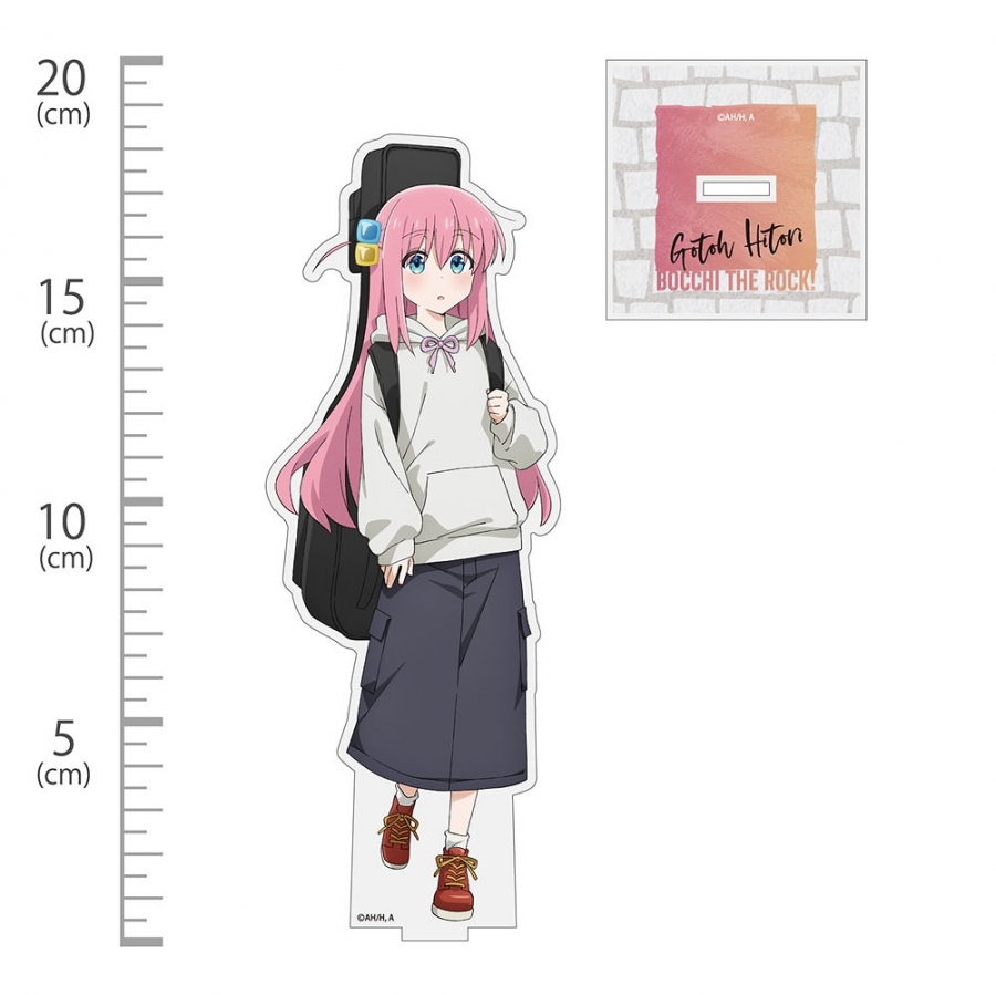 アニメ「ぼっち・ざ・ろっく!」 描き下ろし 後藤ひとり アクリルスタンド(大) ストリートファッションVer. 画像 2 | AniSmile