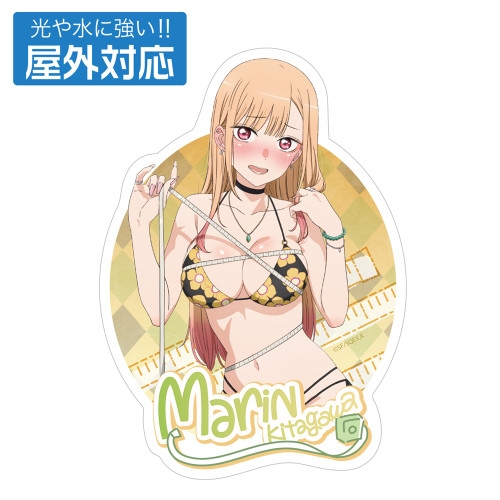 TVアニメ「その着せ替え人形は恋をする」 描き下ろし 喜多川海夢 屋外対応ステッカー ドキドキの採寸Ver. - 公式商品画像 | AniSmile