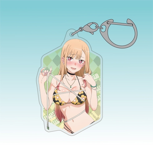 TVアニメ「その着せ替え人形は恋をする」 描き下ろし 喜多川海夢 アクリルマルチキーホルダー ドキドキの採寸Ver. 画像 2 | AniSmile