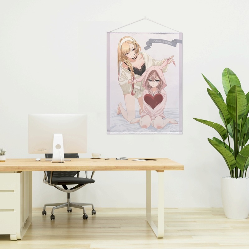 TVアニメ「その着せ替え人形は恋をする」 海夢&紗寿叶 100cmタペストリー 画像 3 | AniSmile