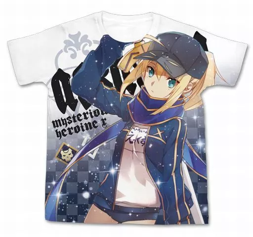 Fate 謎のヒロインX フルグラフィックTシャツ/WHITE-L - 公式商品画像 | AniSmile