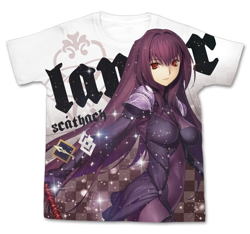 Fate スカサハ フルグラフィックTシャツ/WHITE-S - AniSmile