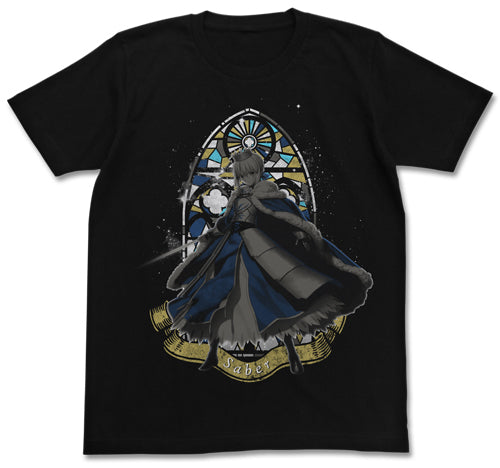 Fate/Grand Order アルトリア・ペンドラゴンTシャツ/BLACK-S - 公式商品画像 | AniSmile