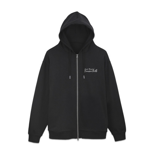 ゆるキャン△ SEASON3 シルエットバイク志摩リン ジップパーカー/BLACK-XXL 画像 3 | AniSmile