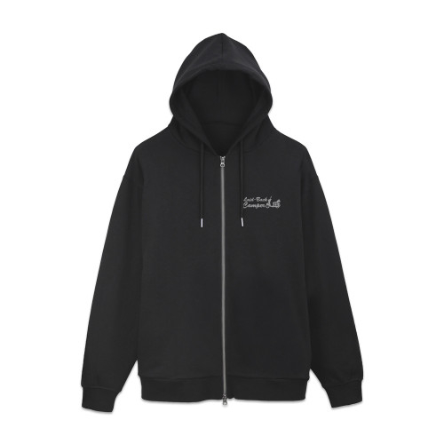 ゆるキャン△ SEASON3 シルエットバイク志摩リン ジップパーカー/BLACK-XL 画像 3 | AniSmile