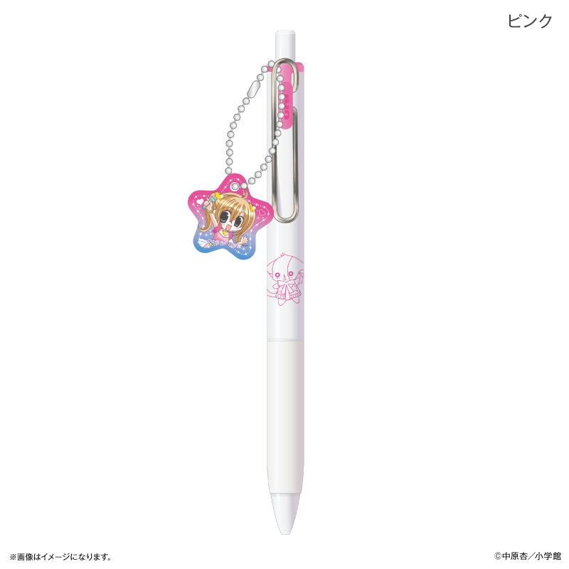 きらりん☆レボリューション チャーム付きUni-Ball One ピンク - 公式商品画像 | AniSmile