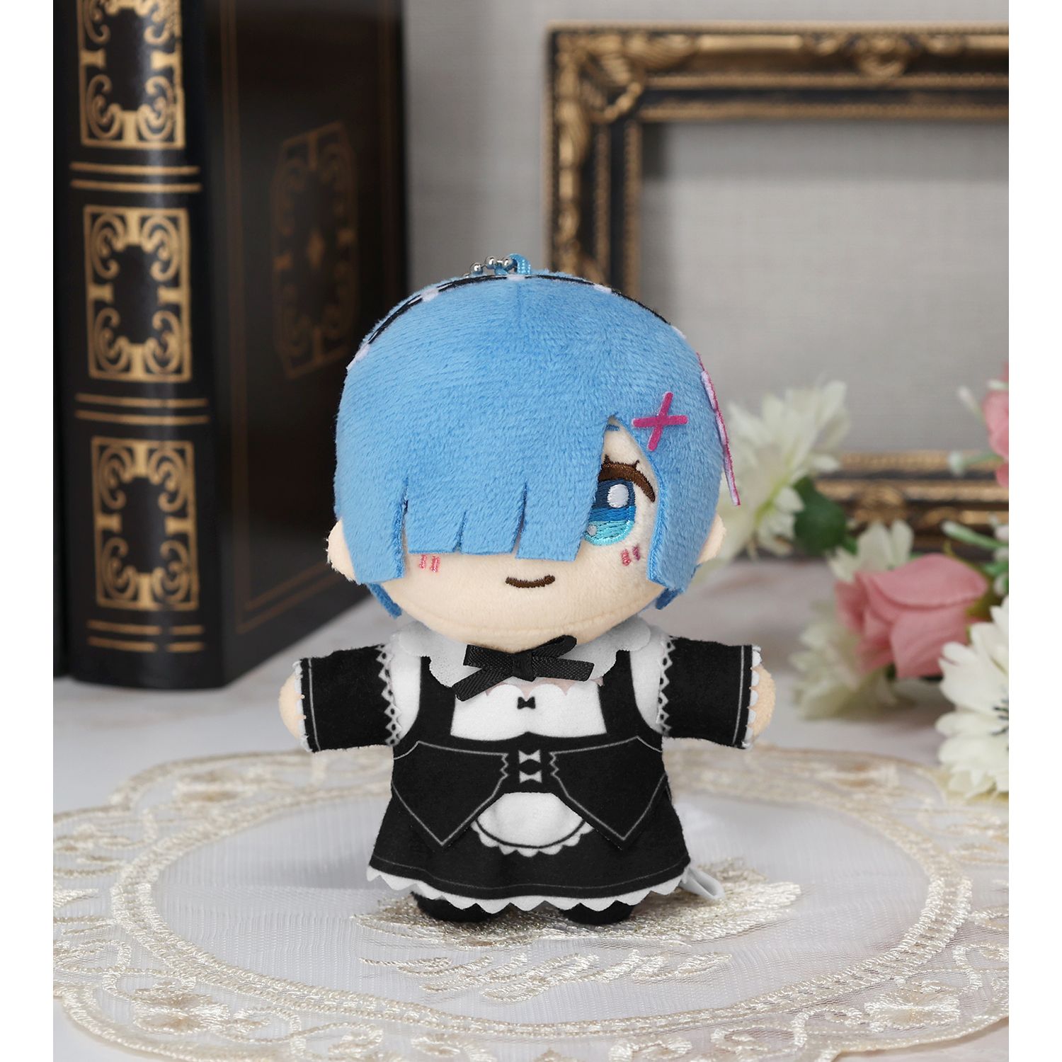 Re:ゼロから始める異世界生活 レム ちょこんと!ぬいぐるみマスコット - AniSmile