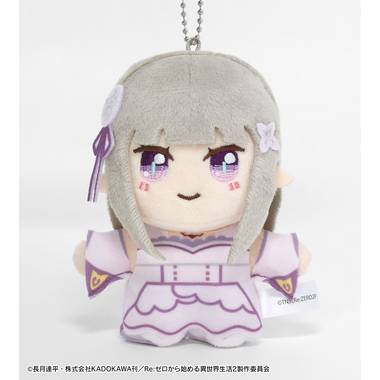 Re:ゼロから始める異世界生活 エミリア ちょこんと!ぬいぐるみマスコット 图片 3 | AniSmile