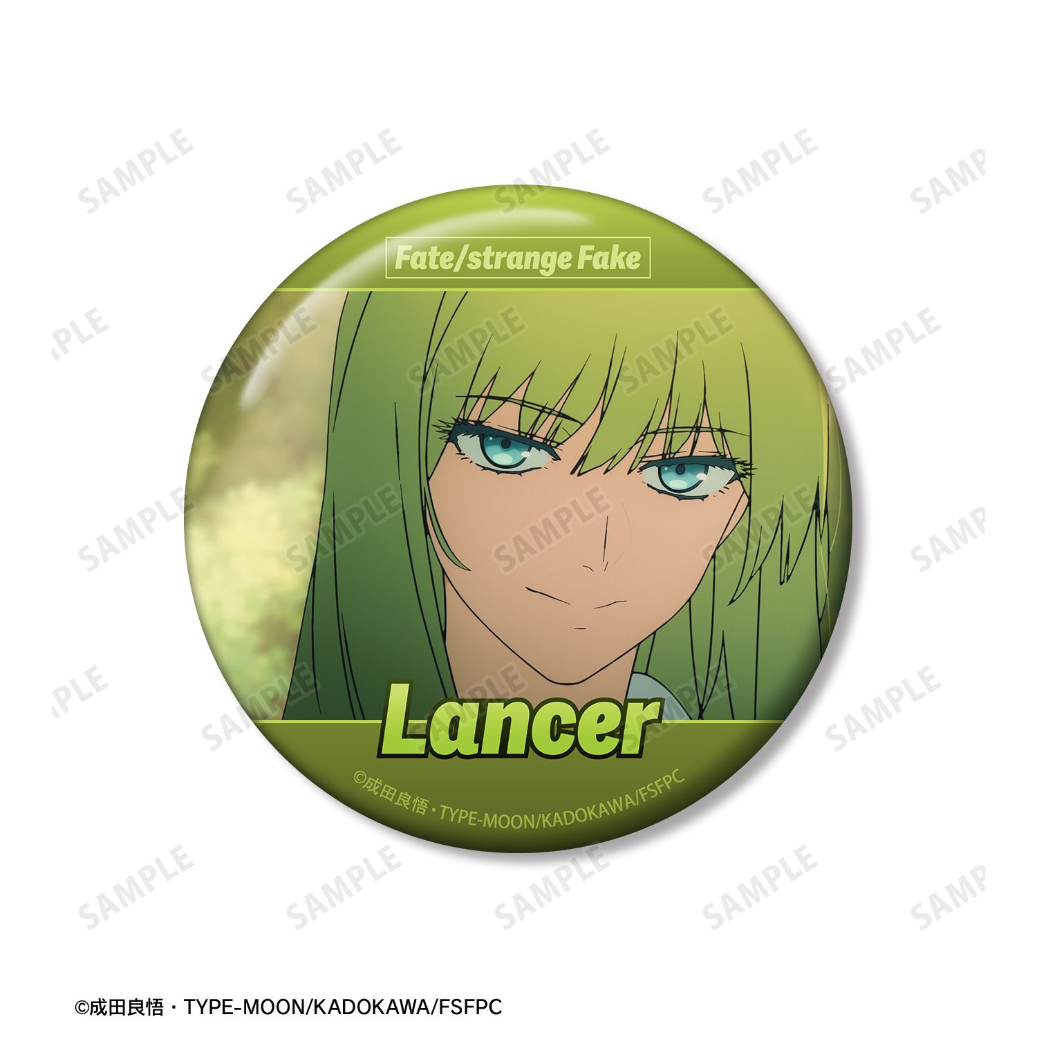 TVアニメ『Fate/strange Fake』 ランサー 75mm推しゴト缶バッジセット 画像 2 | AniSmile