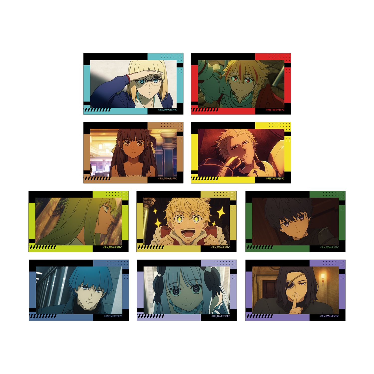 TVアニメ『Fate/strange Fake』 トレーディング場面写コンパクトクリアカード(単位/単品) - 公式商品画像 | AniSmile