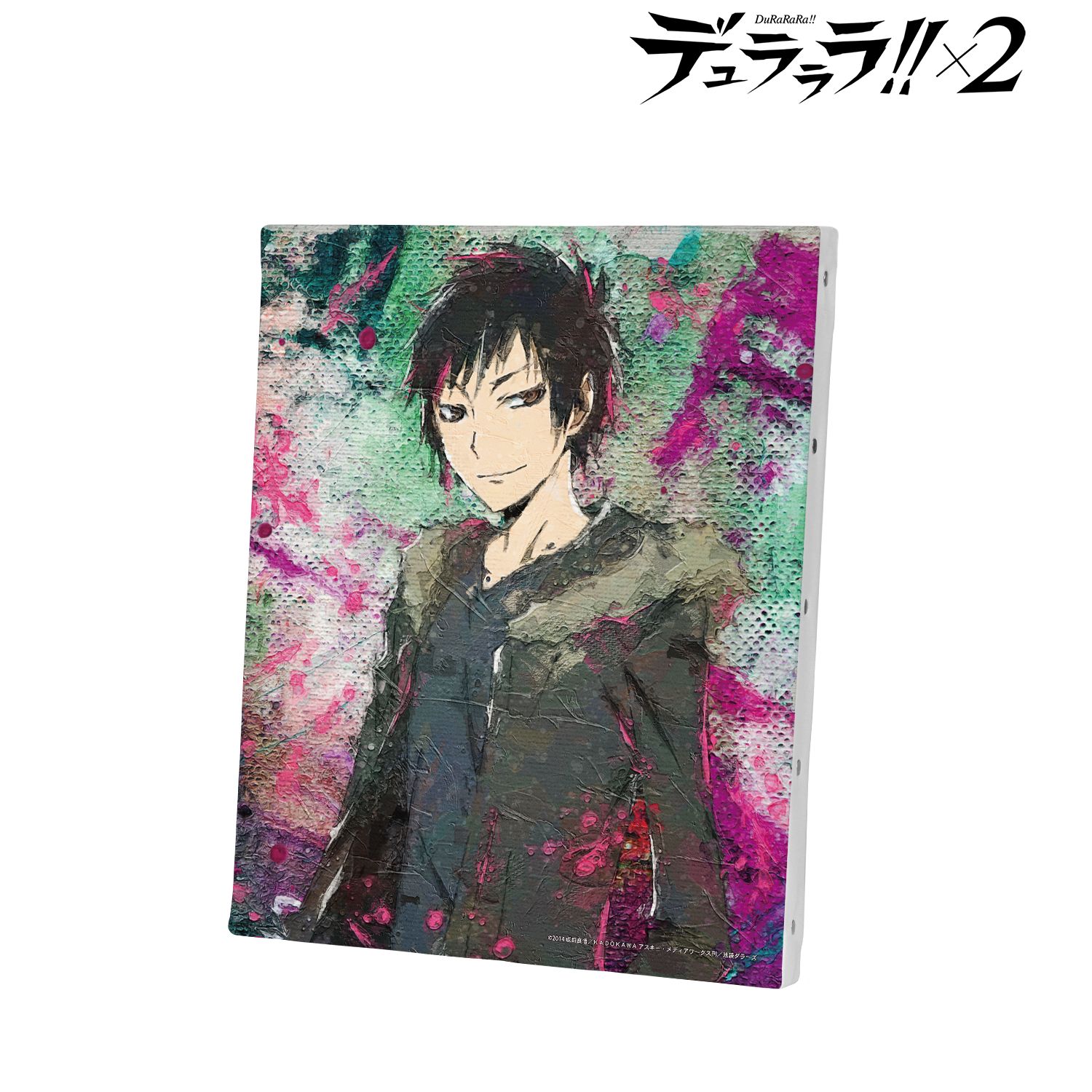 TVアニメ「デュラララ!!×2」 折原臨也 grunge CANVAS F3号キャンバスボード ver.B 画像 2 | AniSmile