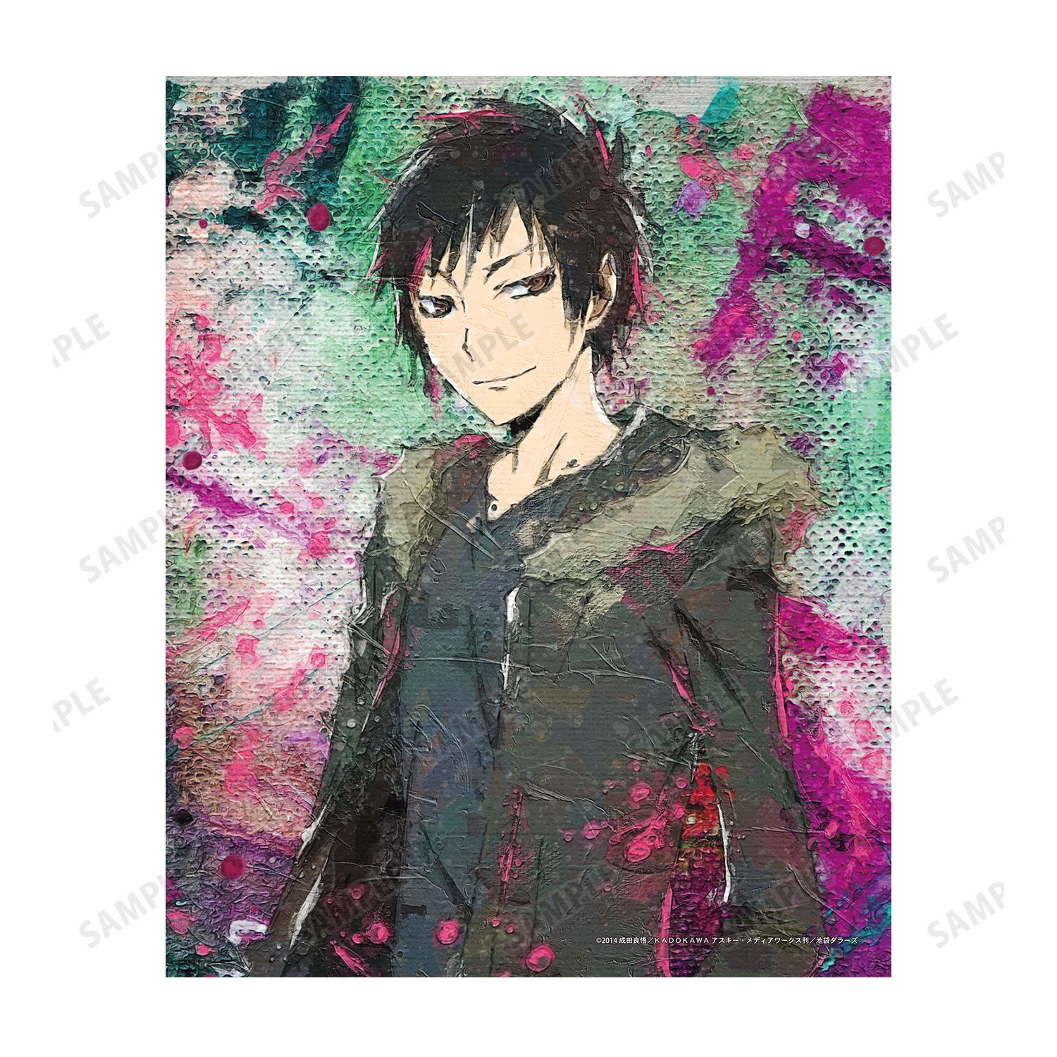 TVアニメ「デュラララ!!×2」 折原臨也 grunge CANVAS F3号キャンバスボード ver.B 画像 3 | AniSmile