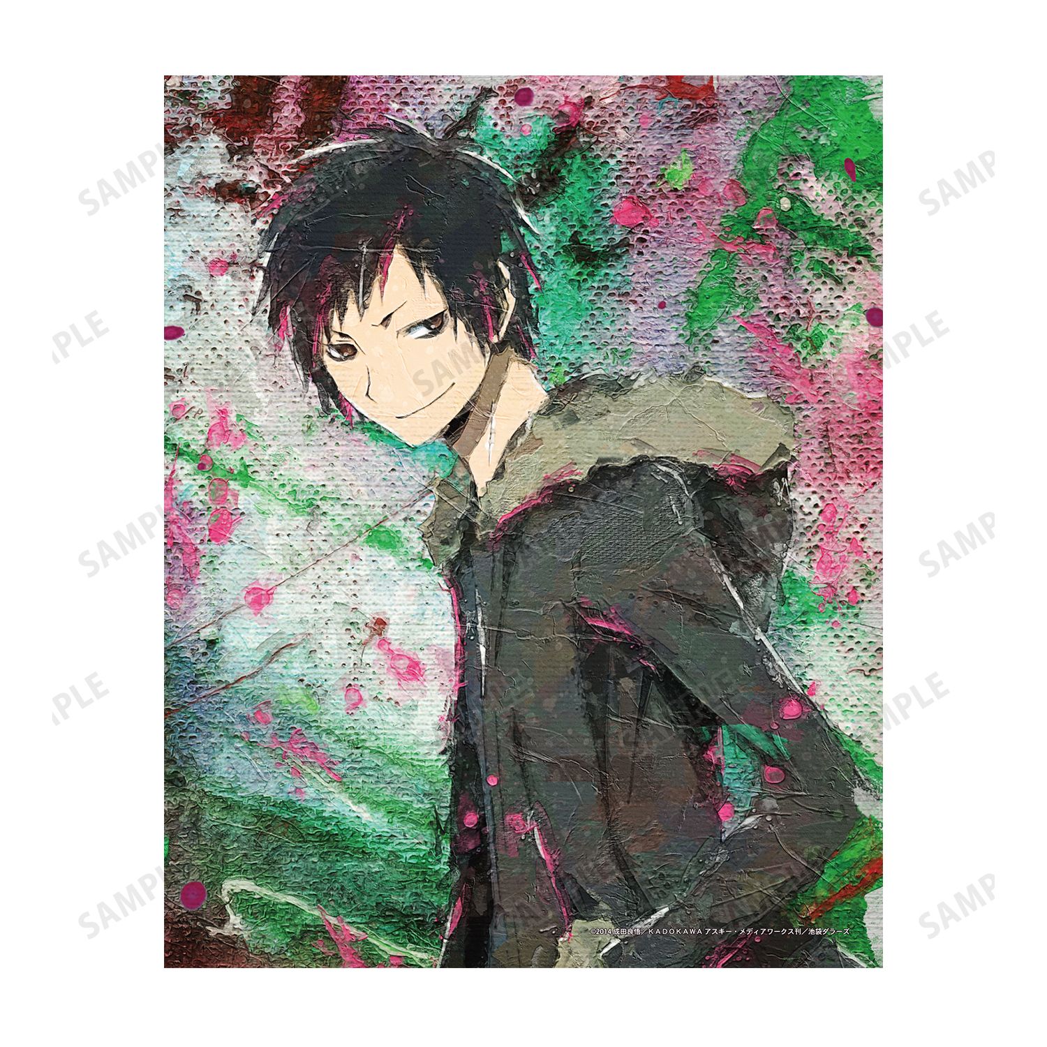 TVアニメ「デュラララ!!×2」 折原臨也 grunge CANVAS F3号キャンバスボード ver.D 画像 3 | AniSmile