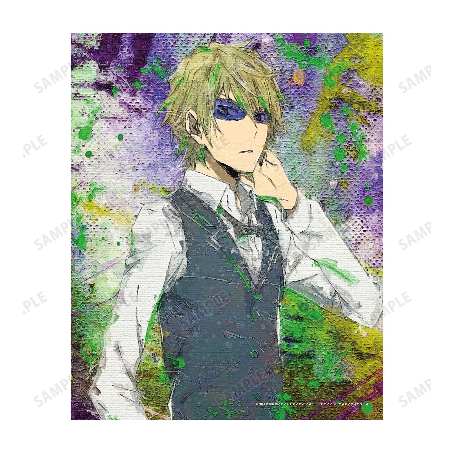 TVアニメ「デュラララ!!×2」 平和島静雄 grunge CANVAS F3号キャンバスボード ver.B 画像 3 | AniSmile