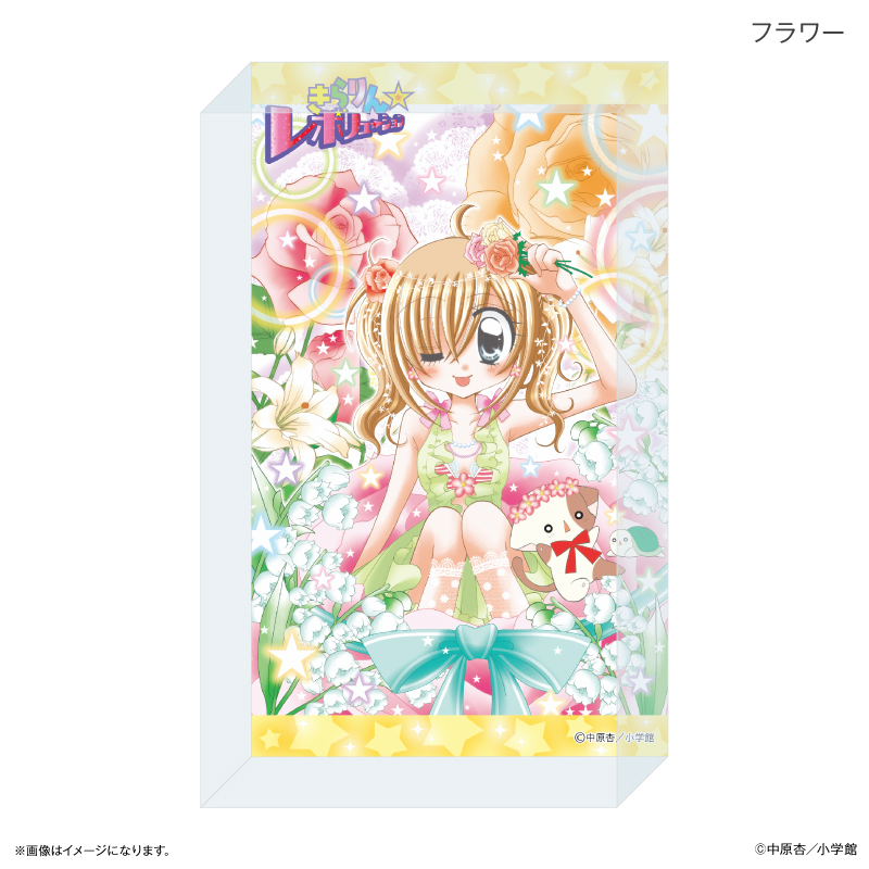 きらりん☆レボリューション アクリルブロック フラワー 画像 2 | AniSmile