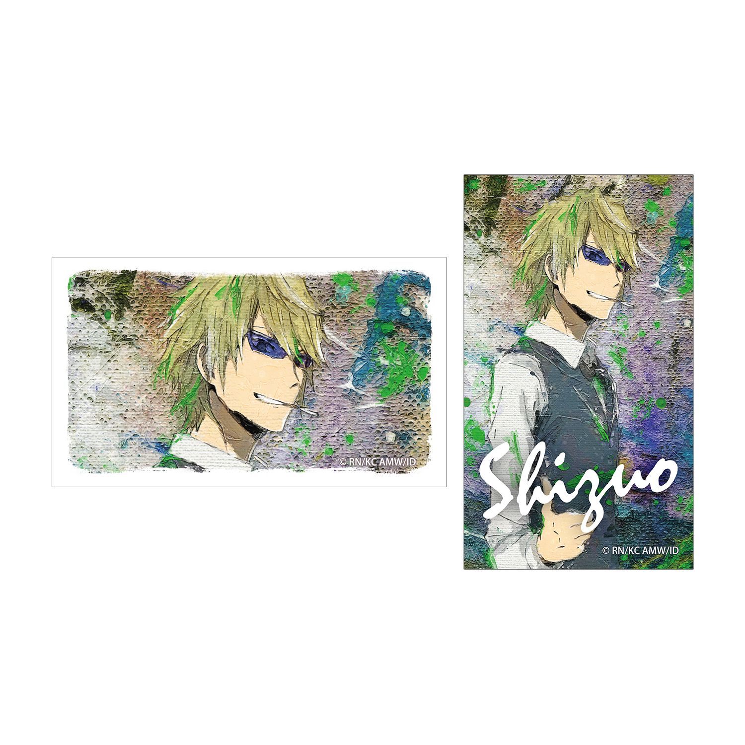 TVアニメ「デュラララ!!×2」 平和島静雄 grunge CANVAS イラストカード2枚セット ver.A - 公式商品画像 | AniSmile