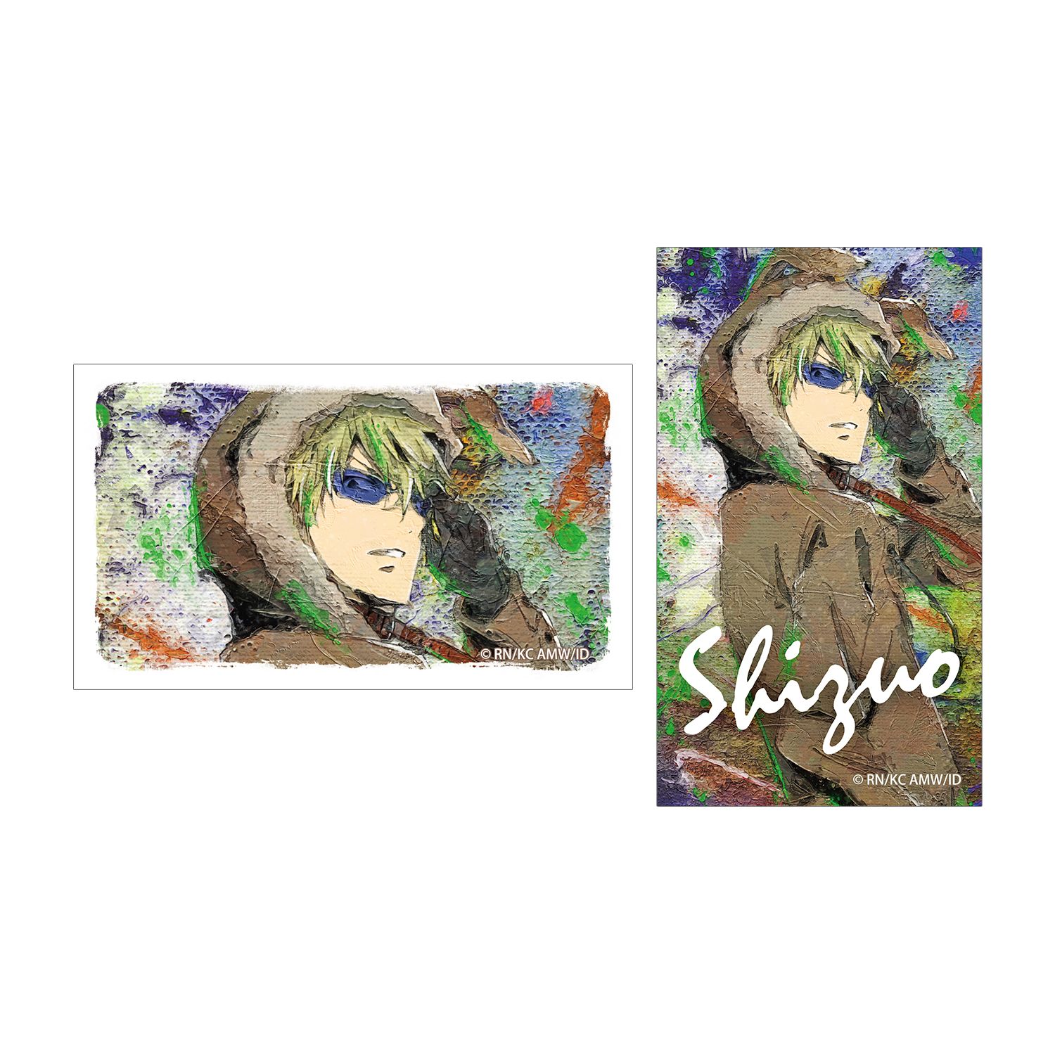 TVアニメ「デュラララ!!×2」 平和島静雄 grunge CANVAS イラストカード2枚セット ver.C 画像 2 | AniSmile
