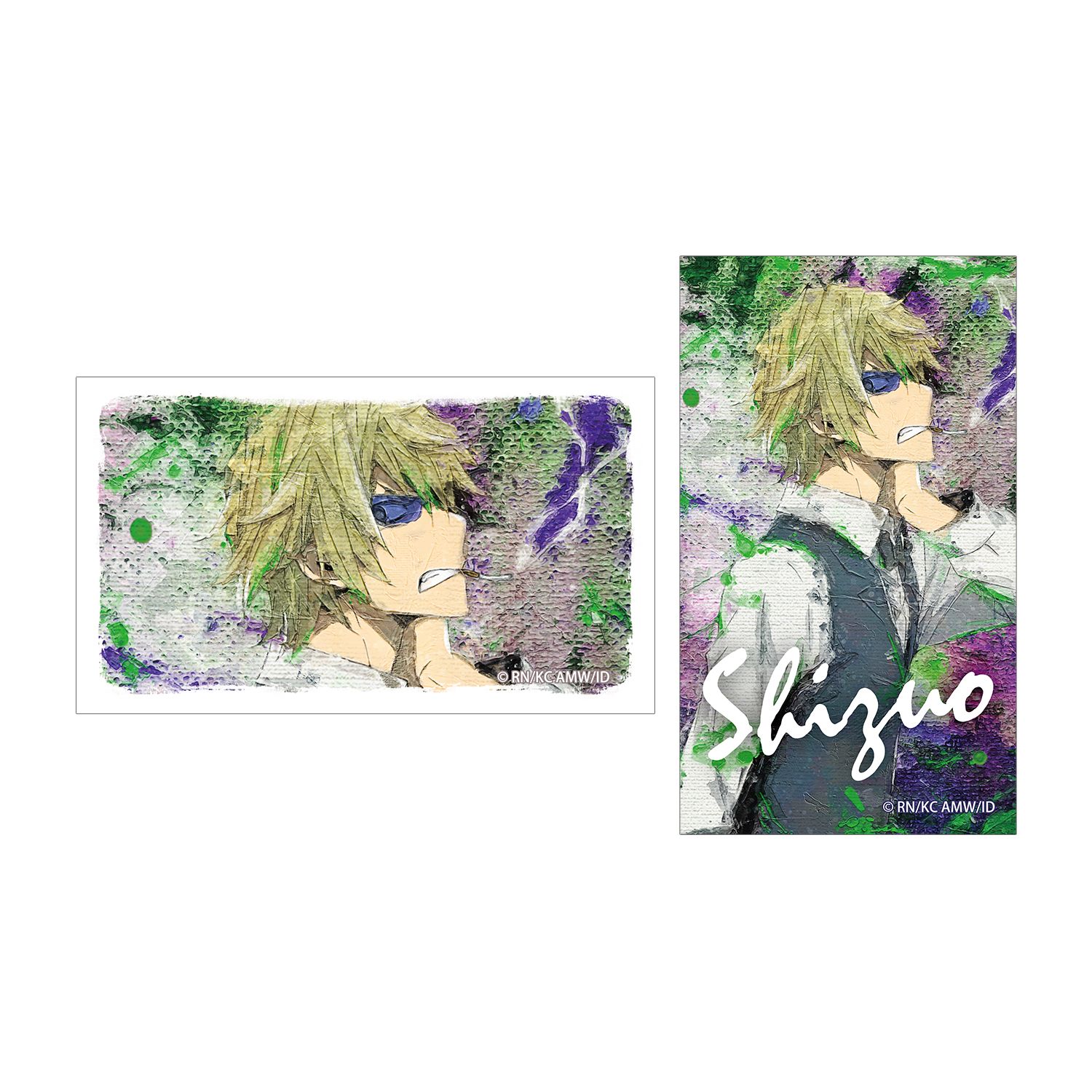 TVアニメ「デュラララ!!×2」 平和島静雄 grunge CANVAS イラストカード2枚セット ver.D 画像 5 | AniSmile