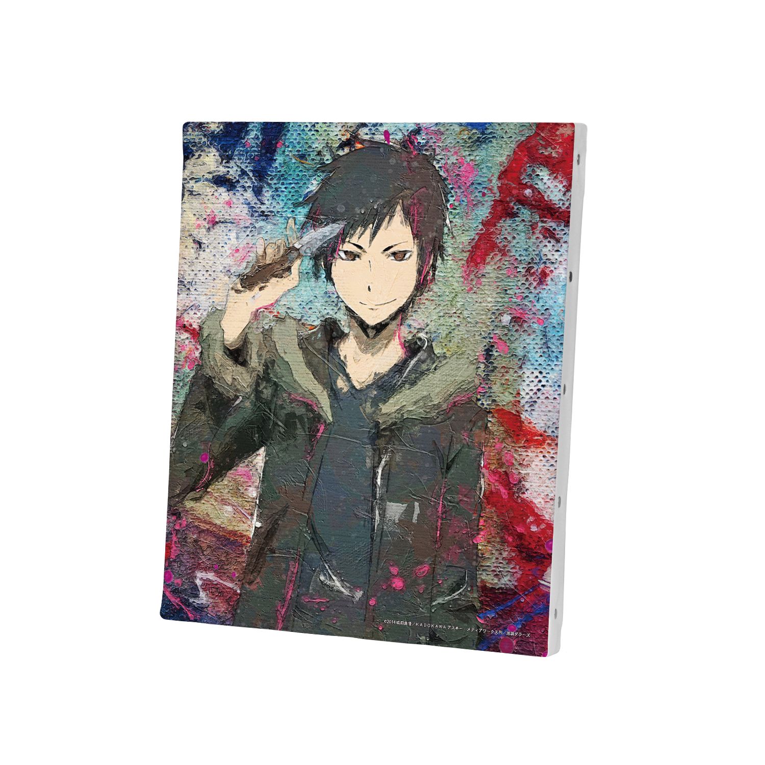 TVアニメ「デュラララ!!×2」 折原臨也 grunge CANVAS F3号キャンバスボード ver.A 画像 4 | AniSmile