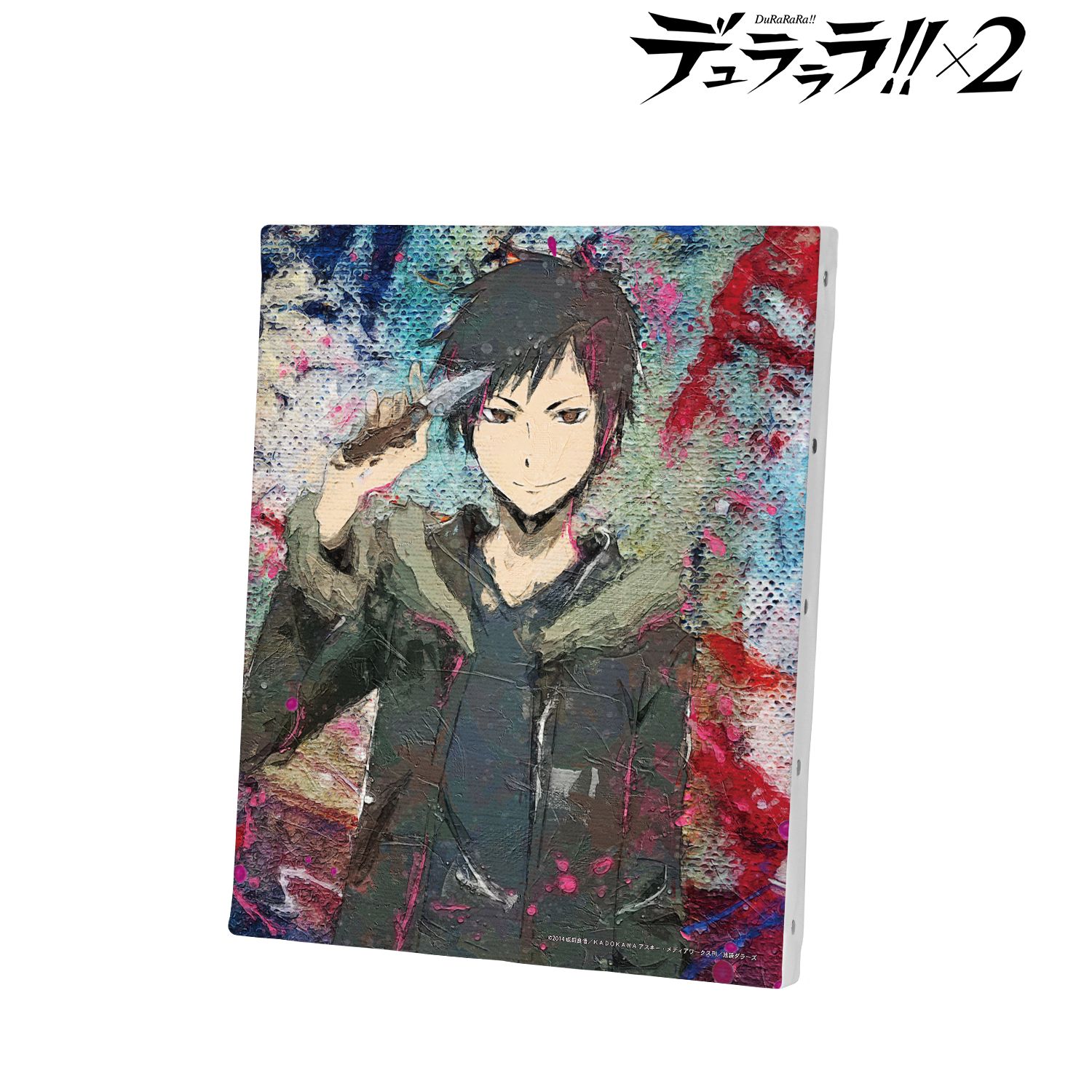 TVアニメ「デュラララ!!×2」 折原臨也 grunge CANVAS F3号キャンバスボード ver.A 画像 5 | AniSmile