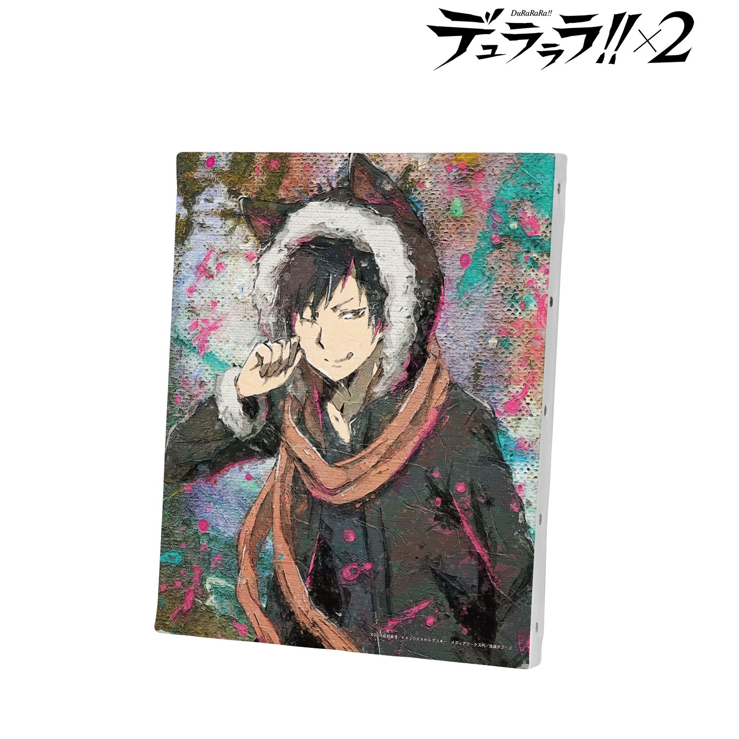 TVアニメ「デュラララ!!×2」 折原臨也 grunge CANVAS F3号キャンバスボード ver.C 画像 5 | AniSmile