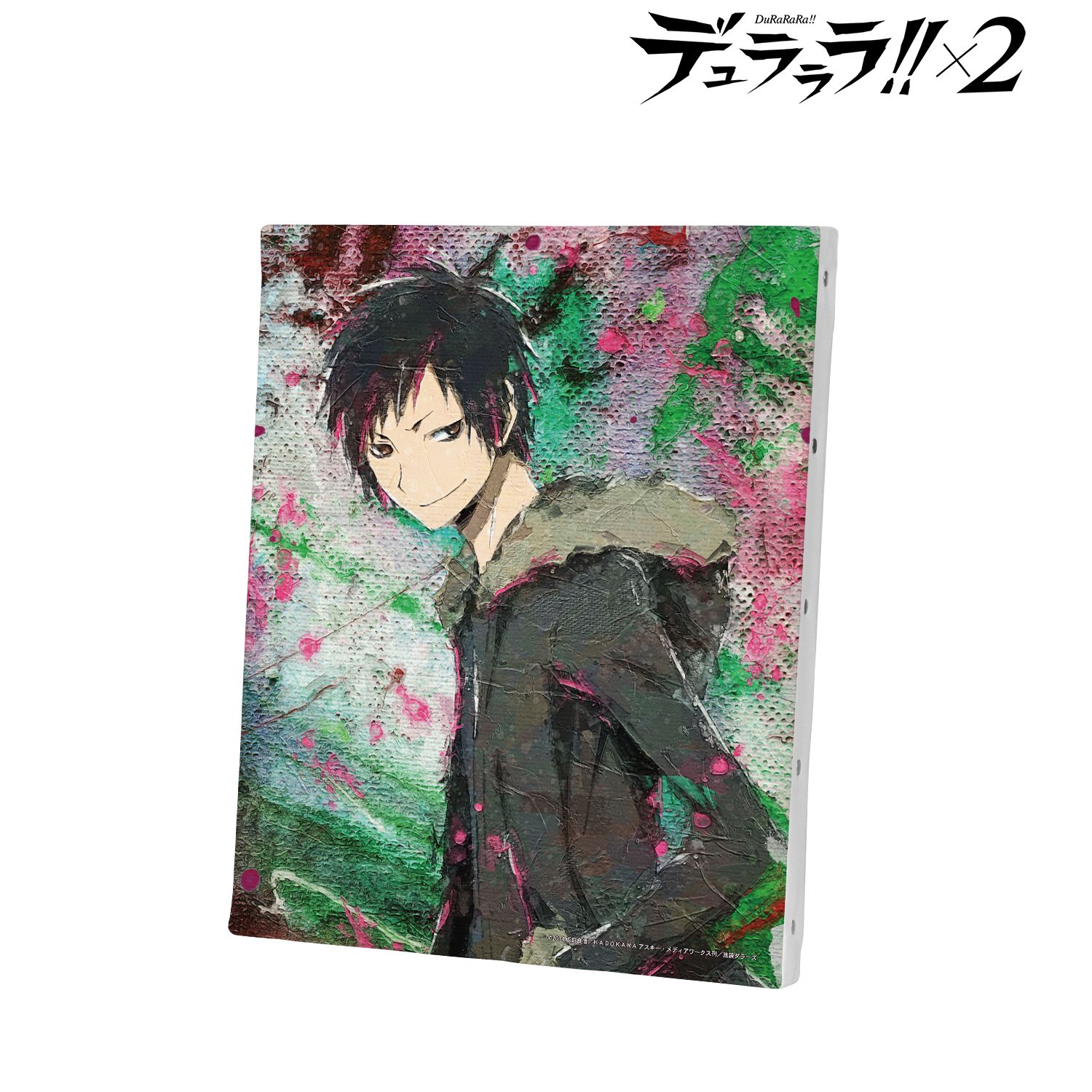TVアニメ「デュラララ!!×2」 折原臨也 grunge CANVAS F3号キャンバスボード ver.D 画像 5 | AniSmile