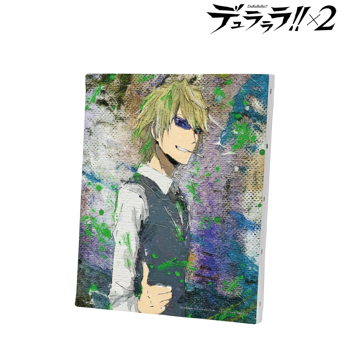 TVアニメ「デュラララ!!×2」 平和島静雄 grunge CANVAS F3号キャンバスボード ver.A 画像 4 | AniSmile