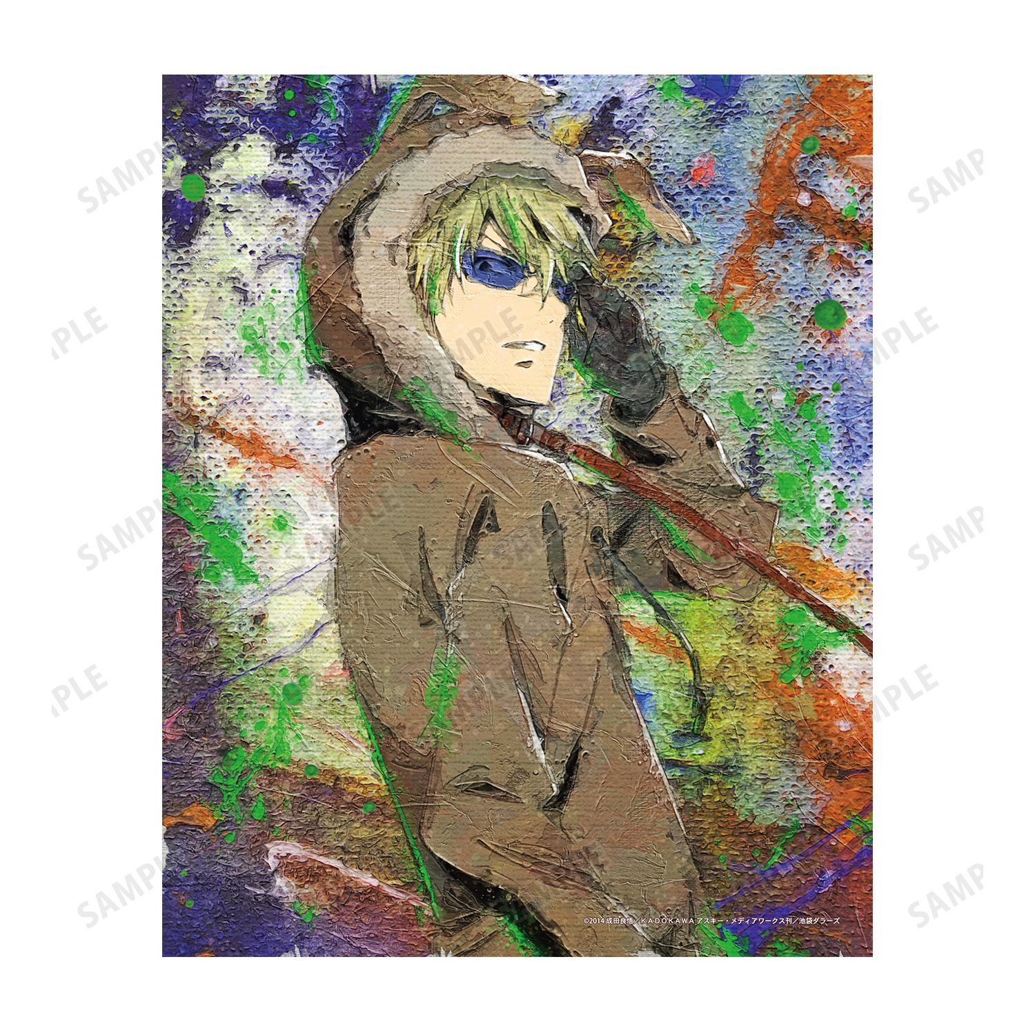 TVアニメ「デュラララ!!×2」 平和島静雄 grunge CANVAS F3号キャンバスボード ver.C 画像 6 | AniSmile