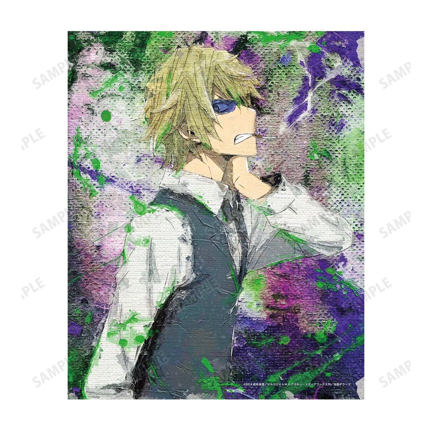 TVアニメ「デュラララ!!×2」 平和島静雄 grunge CANVAS F3号キャンバスボード ver.D 画像 6 | AniSmile