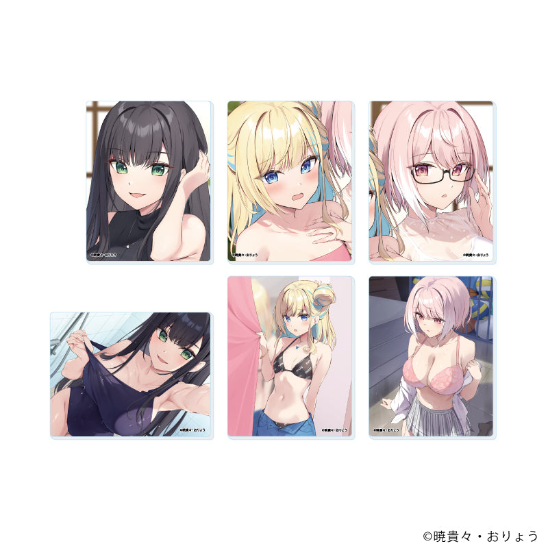 アクリルカード「校内三大美女のヒモしてます」01/ブラインド(全6種)(公式イラスト) - AniSmile