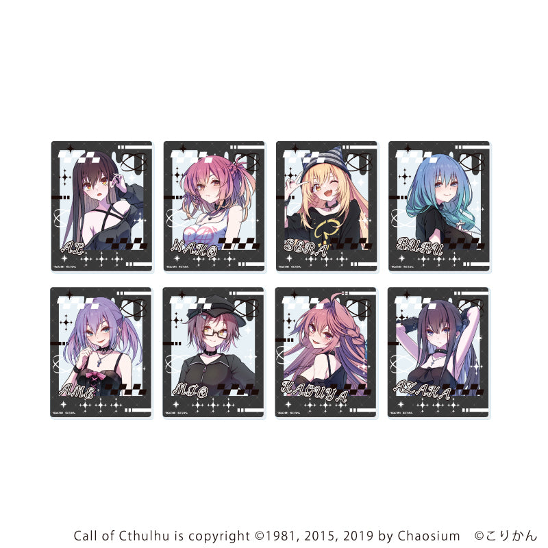 アクリルカード「ネームレス・カルト」01/ブラインド(全8種)(描き下ろしイラスト) - 公式商品画像 | AniSmile