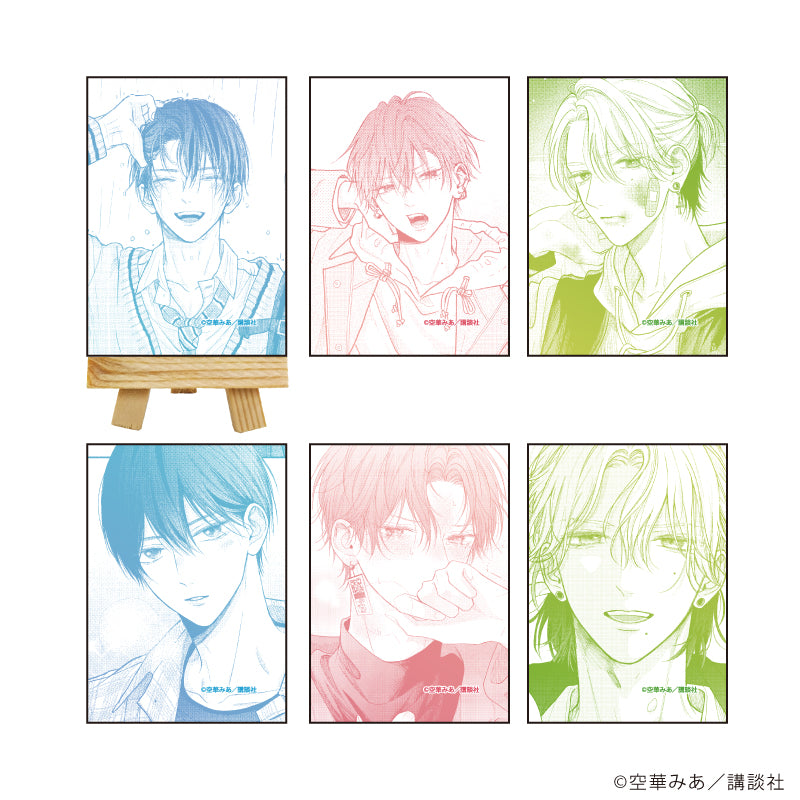 キャンバスボードミニ「たまらないのは恋なのか」01/ブラインド(全6種)(公式イラスト) - 公式商品画像 | AniSmile
