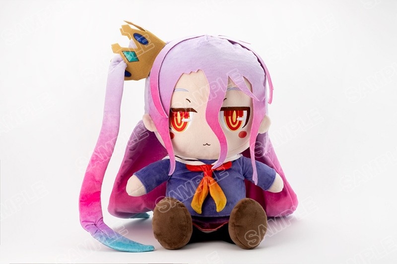 『ノーゲーム・ノーライフ』BIGぬいぐるみ 白 - official product image | AniSmile