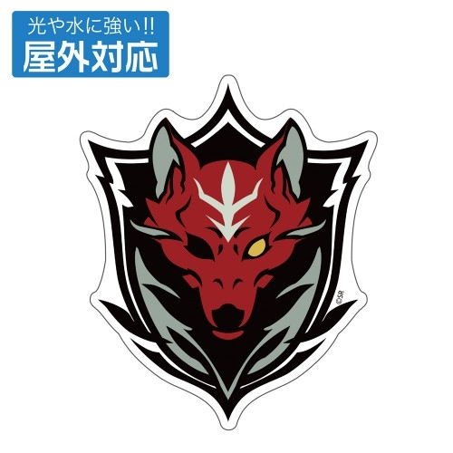 機動戦士ガンダム 復讐のレクイエム レッド・ウルフ隊 屋外対応ステッカー - 公式商品画像 | AniSmile