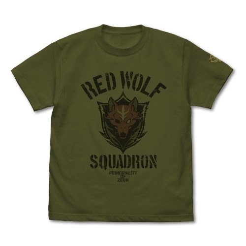機動戦士ガンダム 復讐のレクイエム レッド・ウルフ隊 Tシャツ/MOSS-M 画像 2 | AniSmile