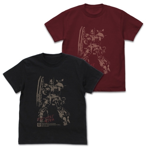 機動戦士ガンダム 復讐のレクイエム 無識別型ザクII ソラリ機 Tシャツ/BLACK-L - 公式商品画像 | AniSmile