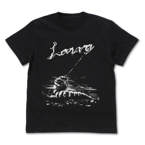 ゴジラ 糸を吐くモスラ幼虫 Tシャツ/BLACK-L - 公式商品画像 | AniSmile
