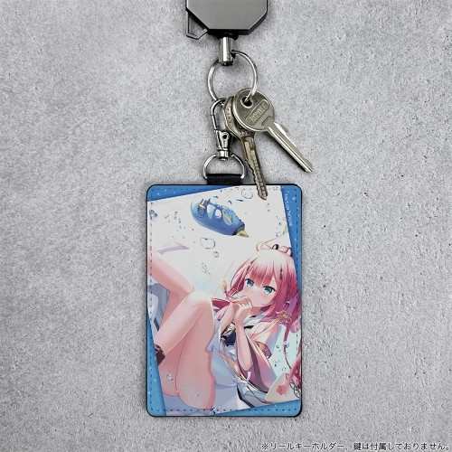 Summer Pockets REFLECTION BLUE 神山識 パスケース(ナスカン付き) バケーションVer. 画像 2 | AniSmile