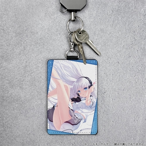 Summer Pockets REFLECTION BLUE 鳴瀬しろは パスケース(ナスカン付き) ミュージックタイムVer. 画像 2 | AniSmile