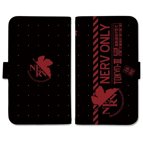 EVANGELION NERV 手帳型スマホケースL - 公式商品画像 | AniSmile
