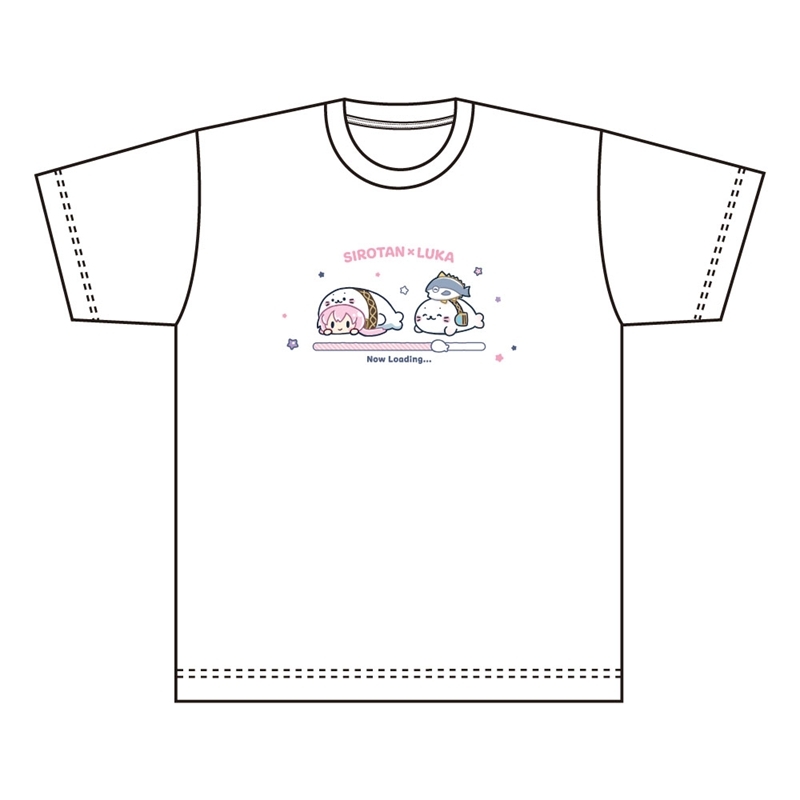 しろたん×初音ミク 第2弾 Tシャツ 巡音ルカ(XLサイズ) - 公式商品画像 | AniSmile