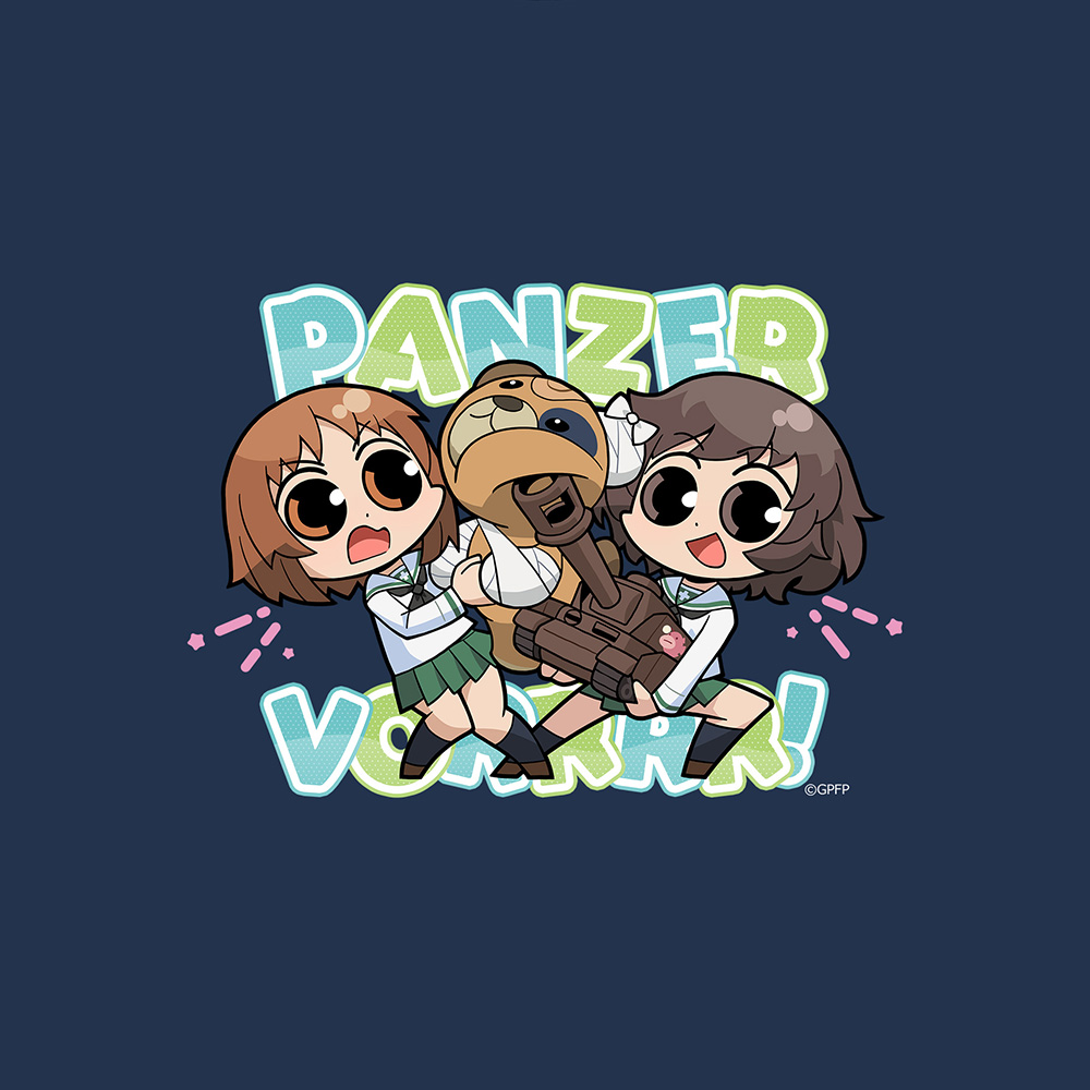 [ガールズ&パンツァー 最終章]Tシャツ(西住みほ&秋山優花里)Lサイズ 画像 2 | AniSmile