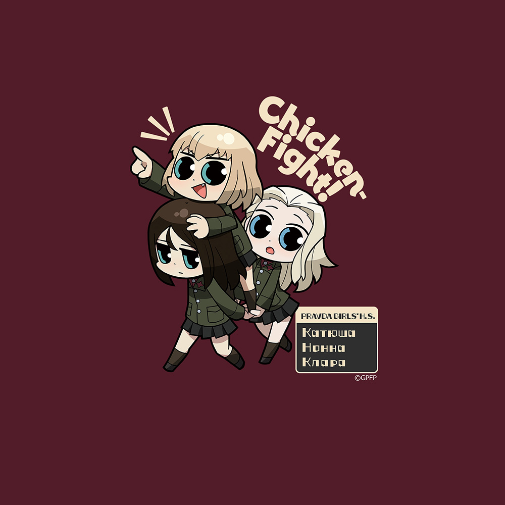 [ガールズ&パンツァー 最終章]Tシャツ(プラウダ高校)Mサイズ 画像 2 | AniSmile