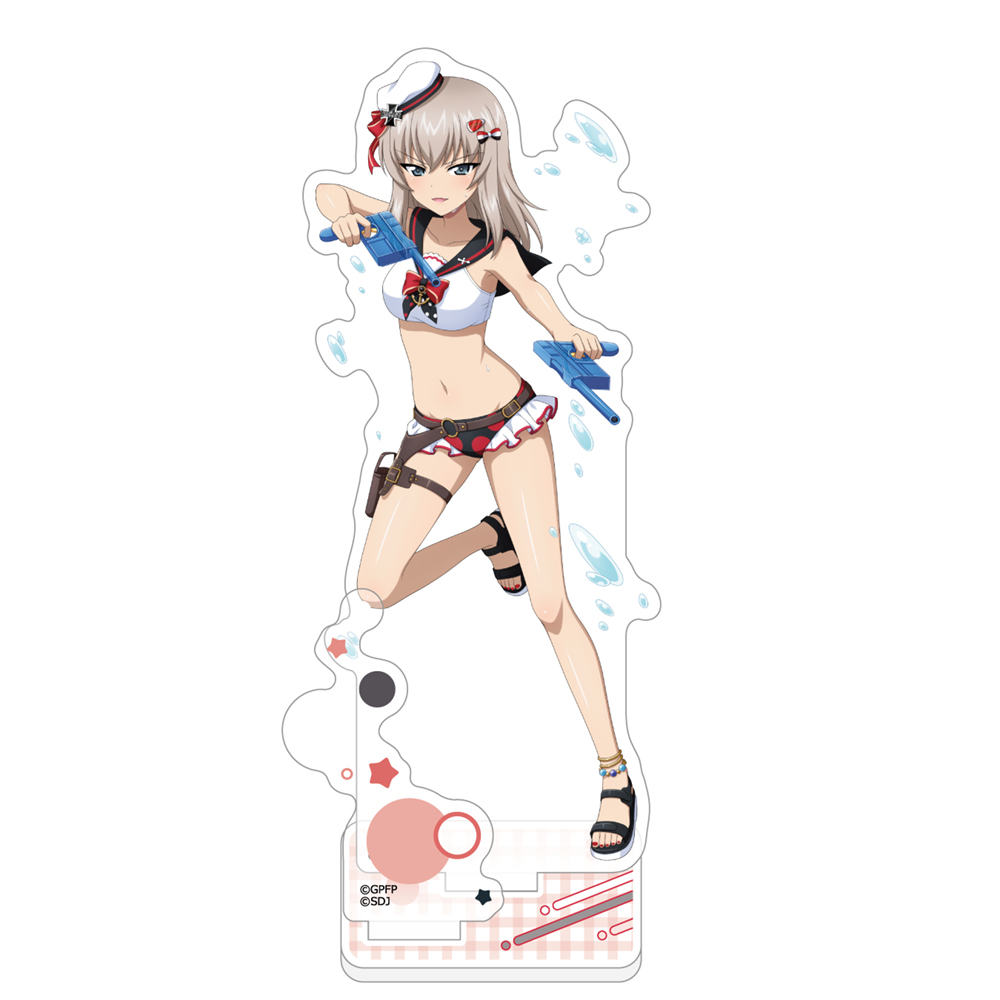[ガールズ&パンツァー 戦車道大作戦!]アクリルスタンド(逸見エリカ/水着2021) 画像 2 | AniSmile