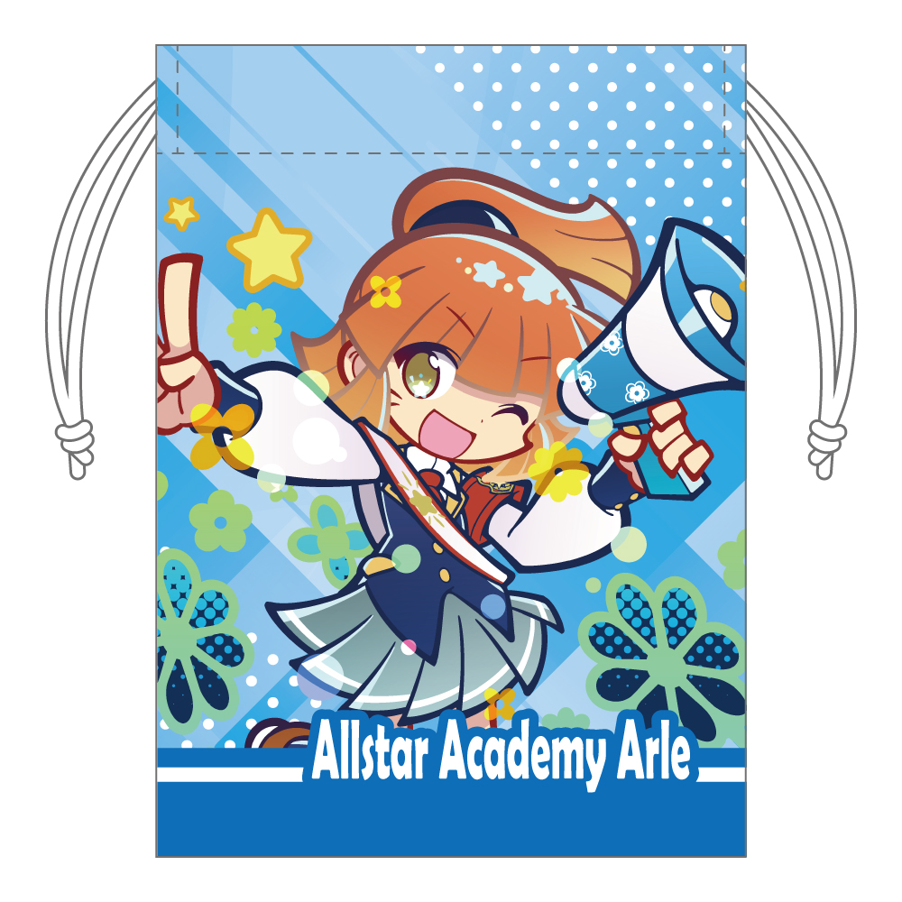 ぷよぷよ ミニ巾着 幾星学園のアルル - AniSmile