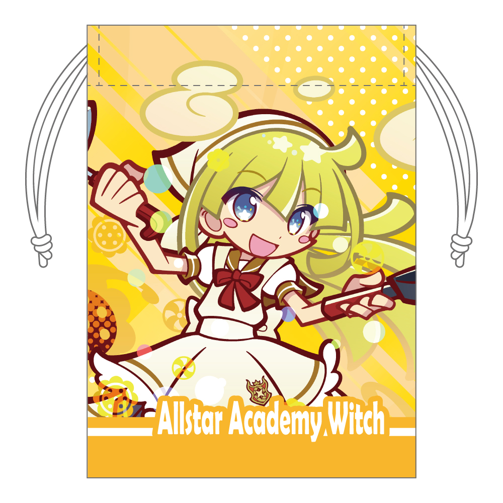 ぷよぷよ ミニ巾着 幾星学園のウィッチ - AniSmile