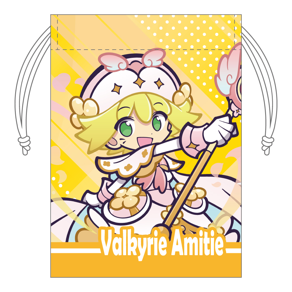 ぷよぷよ ミニ巾着 戦乙女アミティ - AniSmile